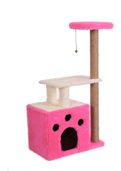 Kedi Tırmalama Evi S2 Pembe 97 cm