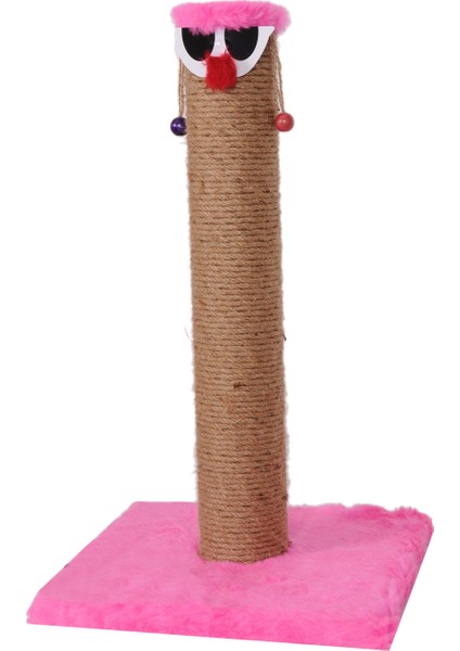 Kedi Tırmalama T5 Palyaço Pembe 60 cm