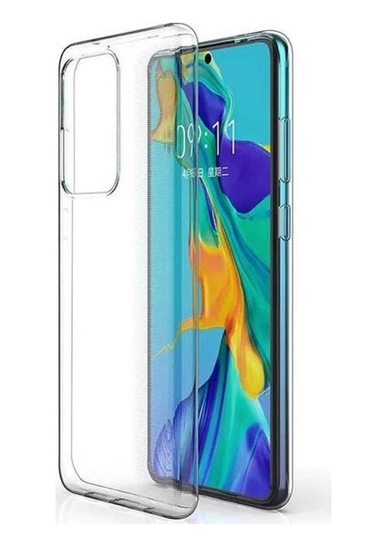 Samsung Galaxy S10 Lite Kılıf Darbe Emici Süper Silikon Kılıf Şeffaf + Tam Kaplayan 5D Cam Ekran Koruyucu