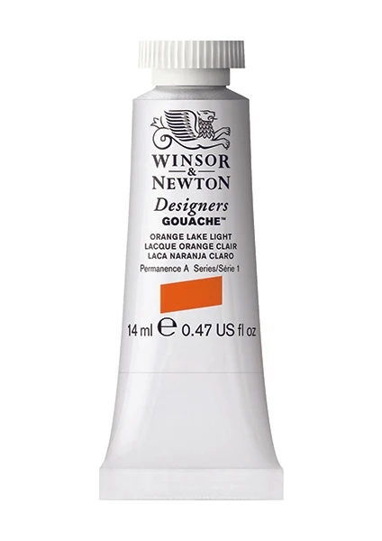 Winsor & Newton 453 Designers Guaj Boya 14 ml Orange Lake LT.S.1