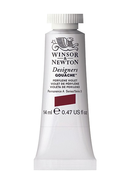 Winsor & Newton 470 Designers Guaj Boya 14 ml Perylene Violet S.3