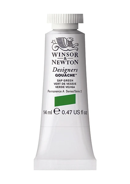 Winsor & Newton 599 Designers Guaj Boya 14 ml Sap Green S.2