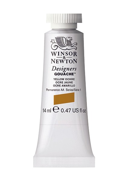 Winsor & Newton 744 Designers Guaj Boya 14 ml Yellow Ochre S.1