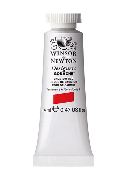 Winsor & Newton 094 Designers Guaj Boya 14 ml Cadmium Red S.4