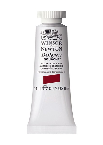 004 Designers Guaj Boya 14 ml Alizarin Crimson S.1
