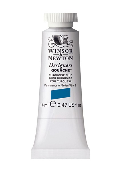 656 Designers Guaj Boya 14 ml Turquoise Blue S.2