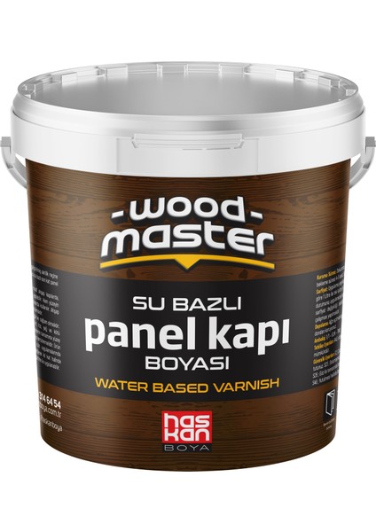 Wood Master Panel Kapı Boyası 2,8 kg 2,2 Lt Beyaz Renk