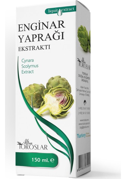 Enginar Yaprağı Ekstraktı 150 ml