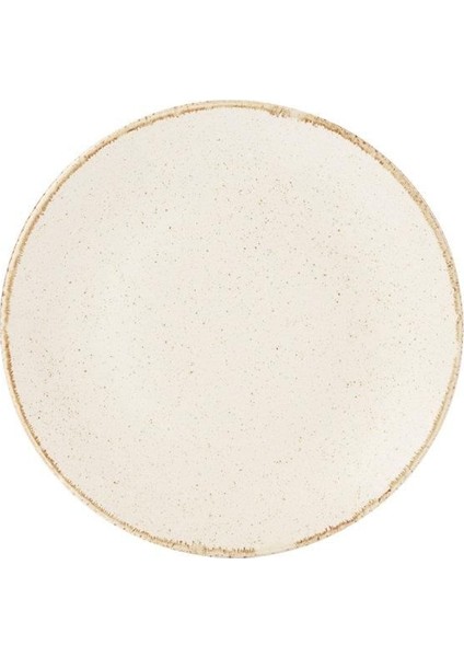 Seasons Bej Düz Tabak 24Cm