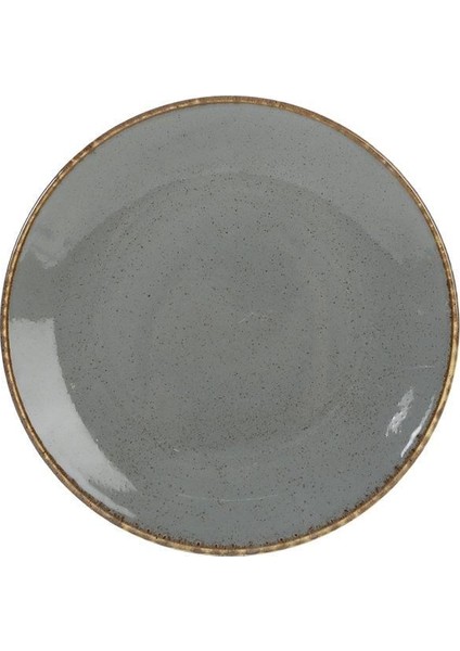 Seasons K.Gri Düz Tabak 24Cm