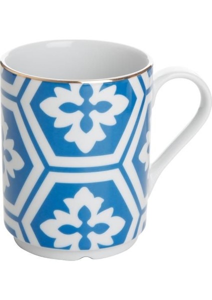 Morocco Kupa Desen2 Mavi 345cc