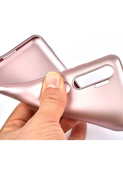Xiaomi Mi Note 10 Pro Kılıf Premier Silikon Esnek Koruma Mürdüm