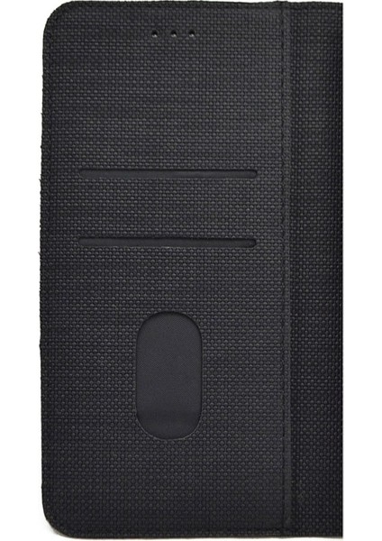 Xiaomi Mi Note 10 Pro Kılıf Standlı Kartvizitli Exclusive Spor Cüzdan Siyah