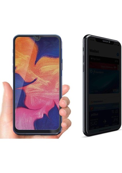 Samsung Galaxy M30s Privacy Gizlilik Filtreli Hayalet Cam