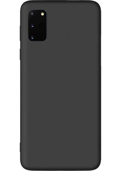 Samsung Galaxy S20 Kılıf Premier Silikon Esnek Koruma Siyah