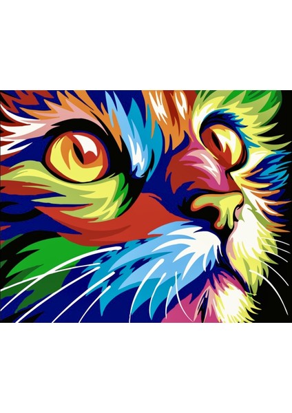 Sayılarla Boyama Hobi Seti 40 x 50 cm