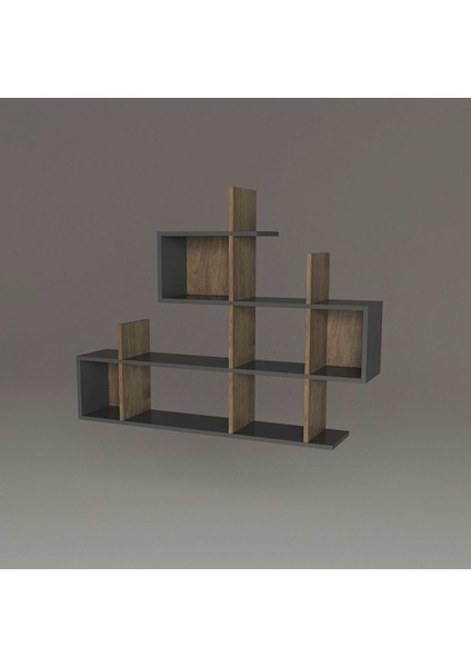 Enky Duvar Raf Antrasit & Ceviz fiyatları