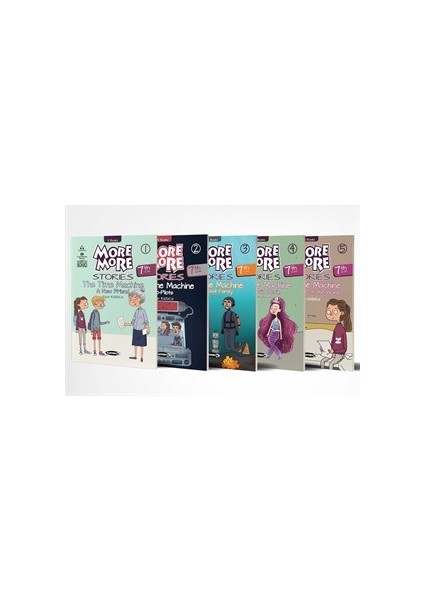 English 7.Sınıf Hikaye Seti - 5 Kitap