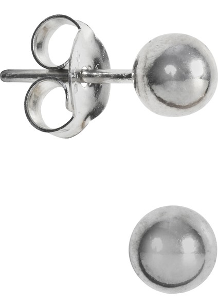 Top Küpe Gümüş Rengi