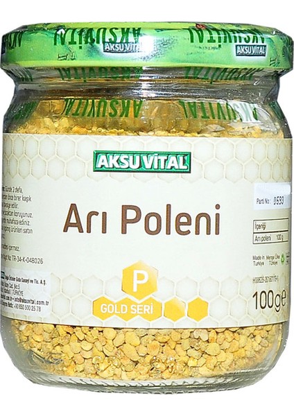 Aksu Vital Arı Poleni 100 gr