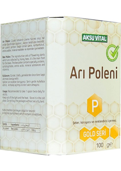 Aksu Vital Arı Poleni 100 gr