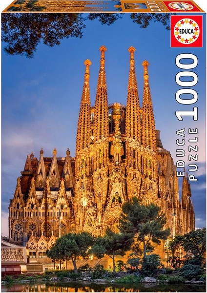 Sagrada Familia World Heritage 1000 Parça Puzzle NO.17097