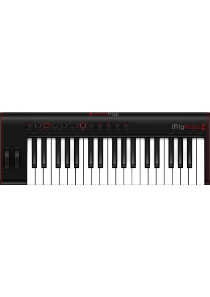 Irig Keys 2 Pro37-Tuşa Kompakt Evrensel Mıdı Klavye Kontrolör