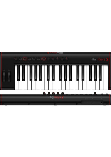 Irig Keys 2 Pro37-Tuşa Kompakt Evrensel Mıdı Klavye Kontrolör