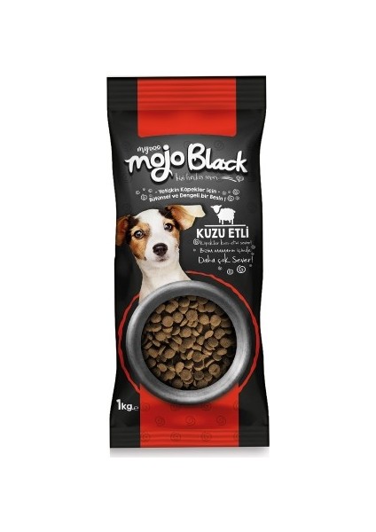 Mojo Black Yetkişkin Köpek Maması 1 kg