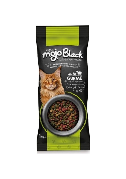 My Cat Mojo Black Gurme Kedi Maması 1 kg