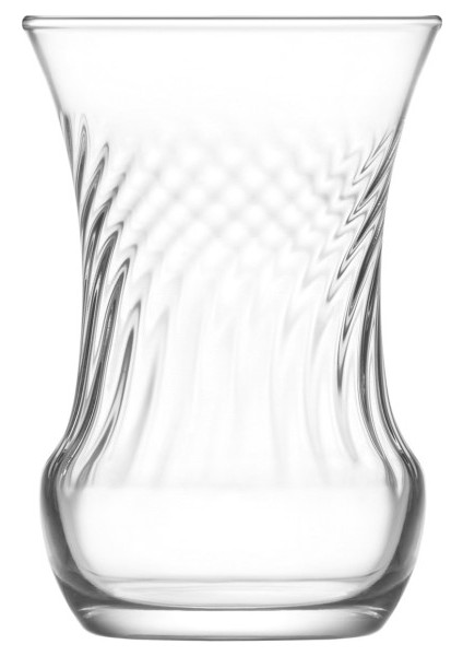 Inci Sade Çay Bardağı 6'lı