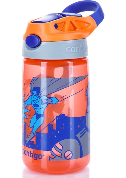 Gizmo Flip Nectarine Superhero 420 ml Suluk - Matara