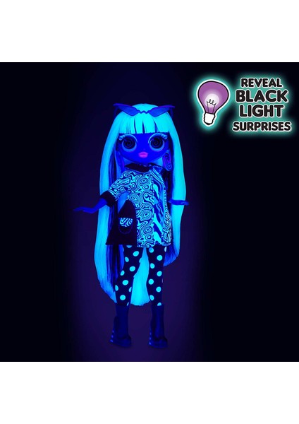 Surprise OMG Lights Çok Gizli Bebekler Neon 15 Sürpriz - Groovy Babe modelleri