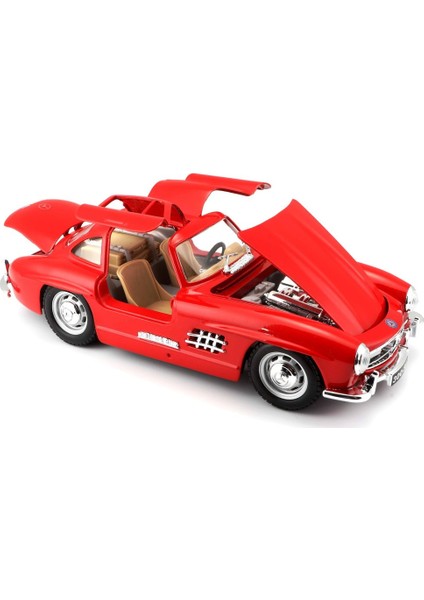 1/24 Ölçek 1954 Mercedes-Benz 300 Sl Klasik Model Araba