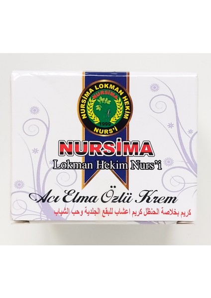 Acı Elma Özlü Krem 150 ml (150 Gr)
