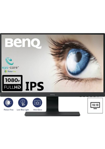 GW2381 22.5" 1920x1200 16:10 (2xHDMI+DP+VGA) IPS Eye Care Full HD MM Monitör