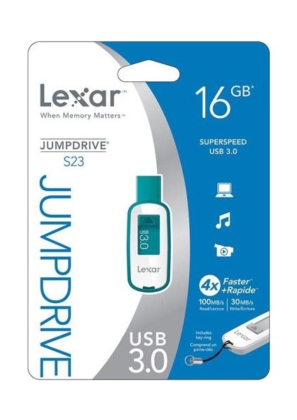 16GB Jumpdrive S23 USB 3.0 Flash Bellek 10'lu modelleri