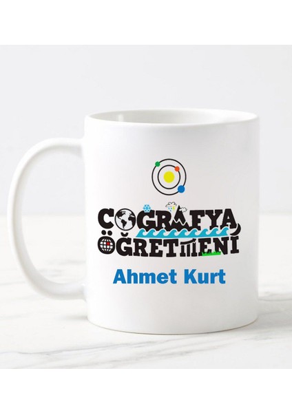 Coğrafya Öğretmeni Kupa Bardak