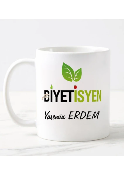 Nil Hediye Diyetisyen Kupa Bardağı