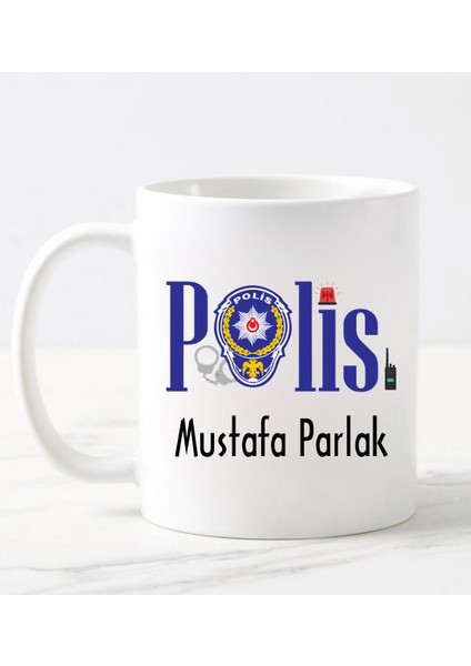 Polis Kupa Bardağı Beyaz