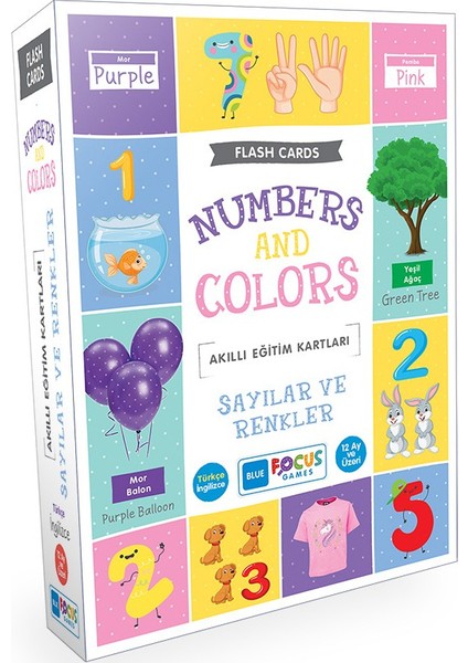 Blue Focus Sayılar ve Renkler (Numbers And Colors)