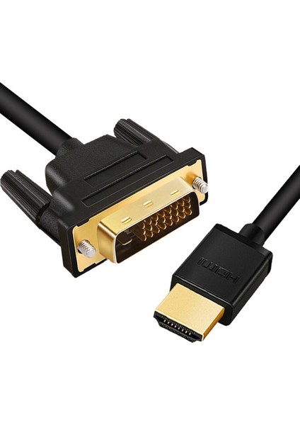 4633 HDMI To DVI 24+1 Çevirici Çift Yönlü Monitör Kablosu 3 m