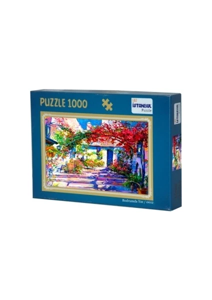 Adam Games Bodrumda Yaz 1000 Parça Puzzle  48 x 68 cm