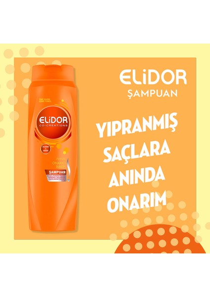 Anında Onarıcı Bakım Saç Bakım Şampuanı 650 ml x4 modelleri