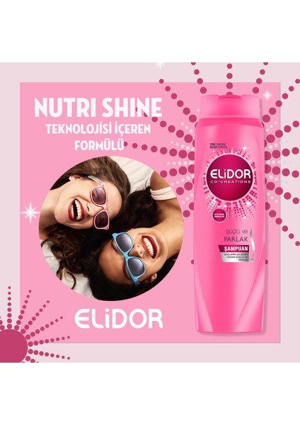 Güçlü ve Parlak Saç Bakım Şampuanı 650ml x4