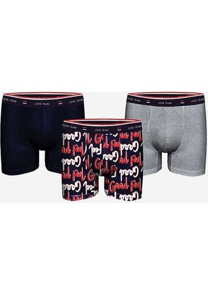 Erkek 3 Lü Boxer Jf3Bfg02