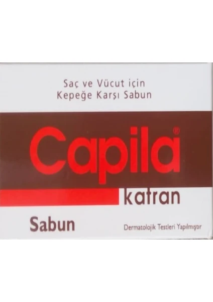 Katran 90 G - Kepeğe Karşı Katranlı ve Kükürtlü Saç ve Vücut Sabunu