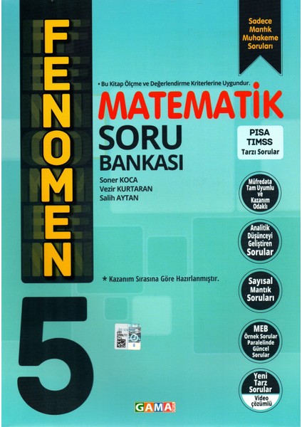 5. Sınıf Fenomen Matematik Soru Bankası 2019-2020