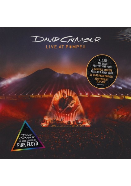 David Gilmour - Live At Pompeii 4 LP