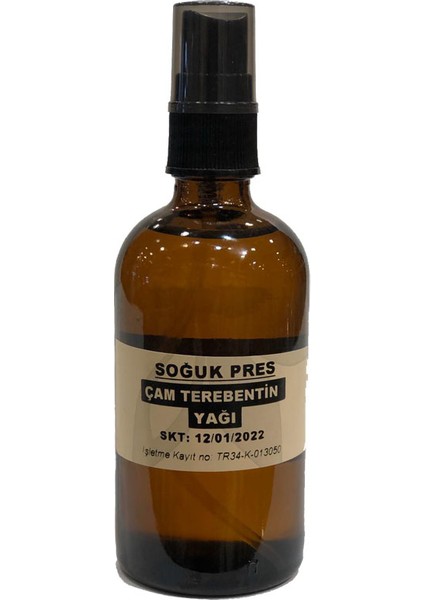 Ipek Naturel Soğuk Press Çam Terebentin Yağı 100 ml